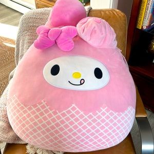 Squishmallows hello kitty & friends,MY MELODY plush pillow NWT limited addition